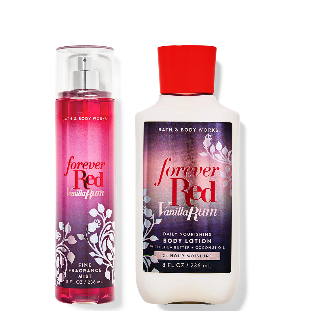 BATH & BODY WORKS FOREVER RED DÚO