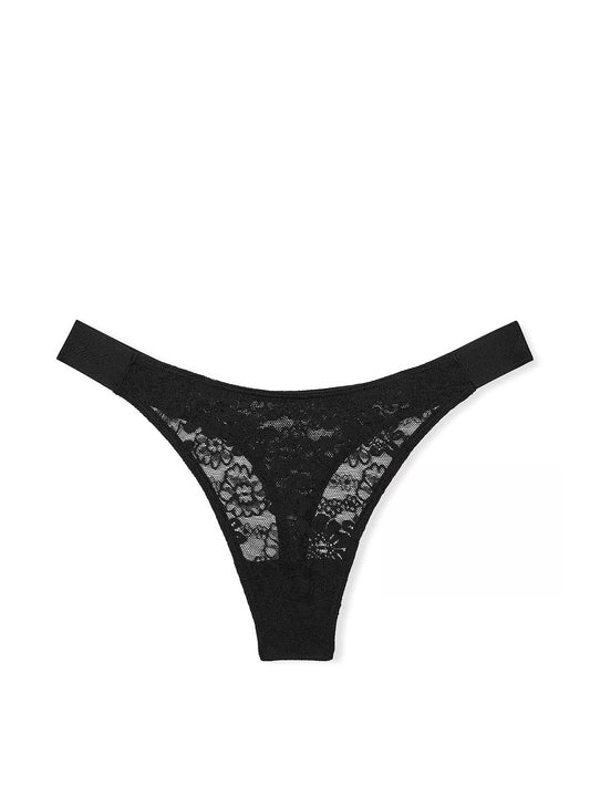 PINK Wink Logo High-Leg Thong