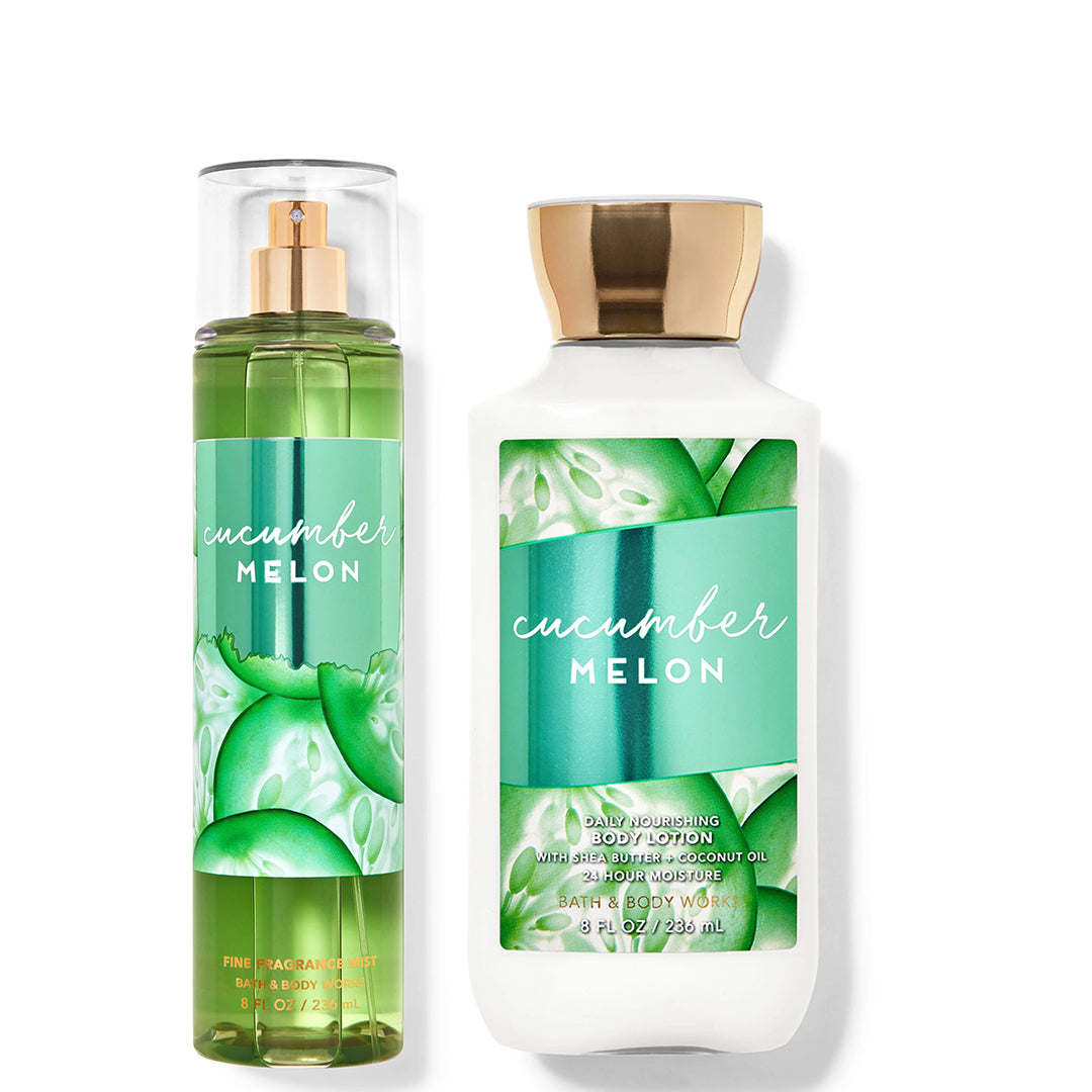 BATH & BODY WORKS CUCUMBER MELON DÚO