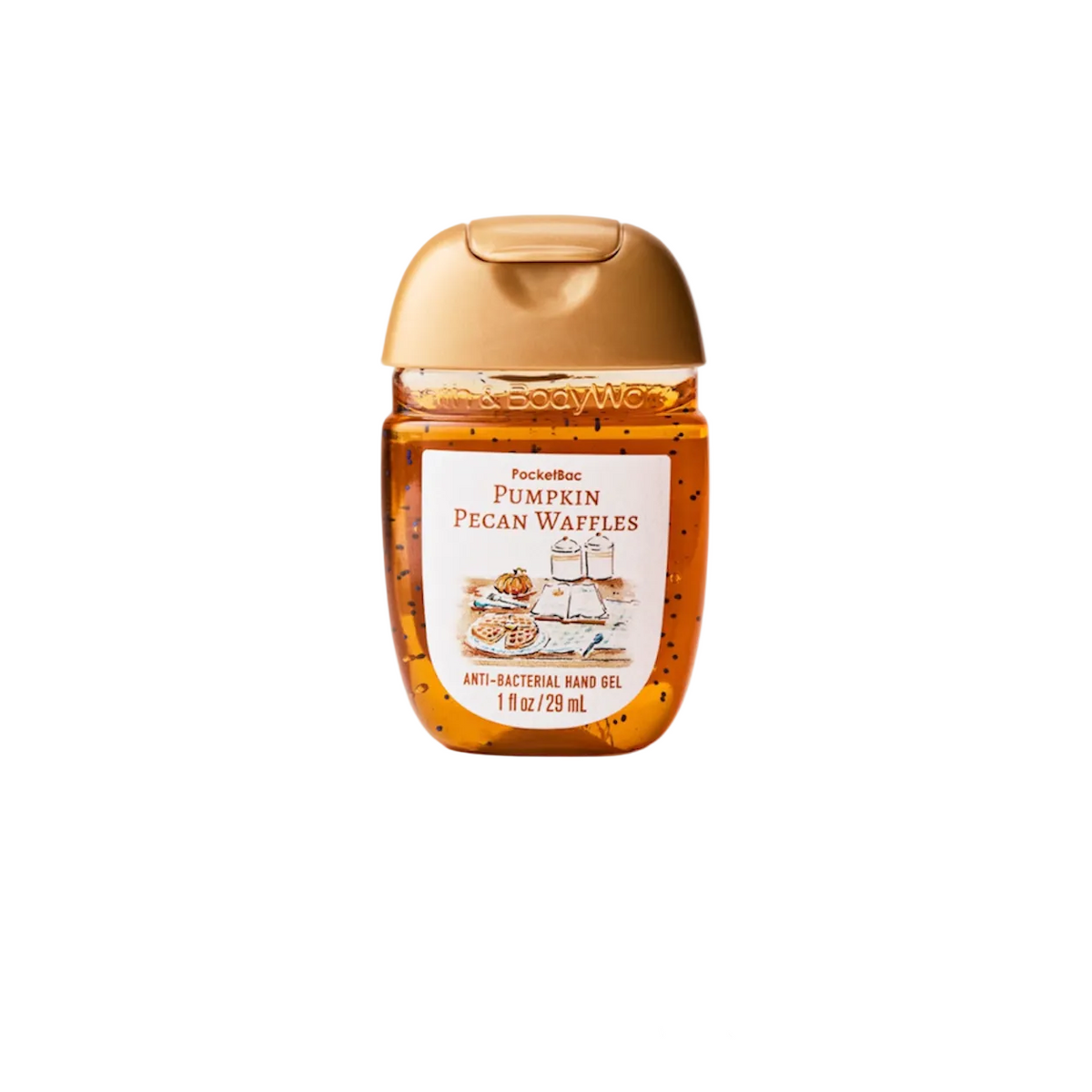 PUMKIN PECAN WAFFLES 
GEL ANTIBACTERIAL