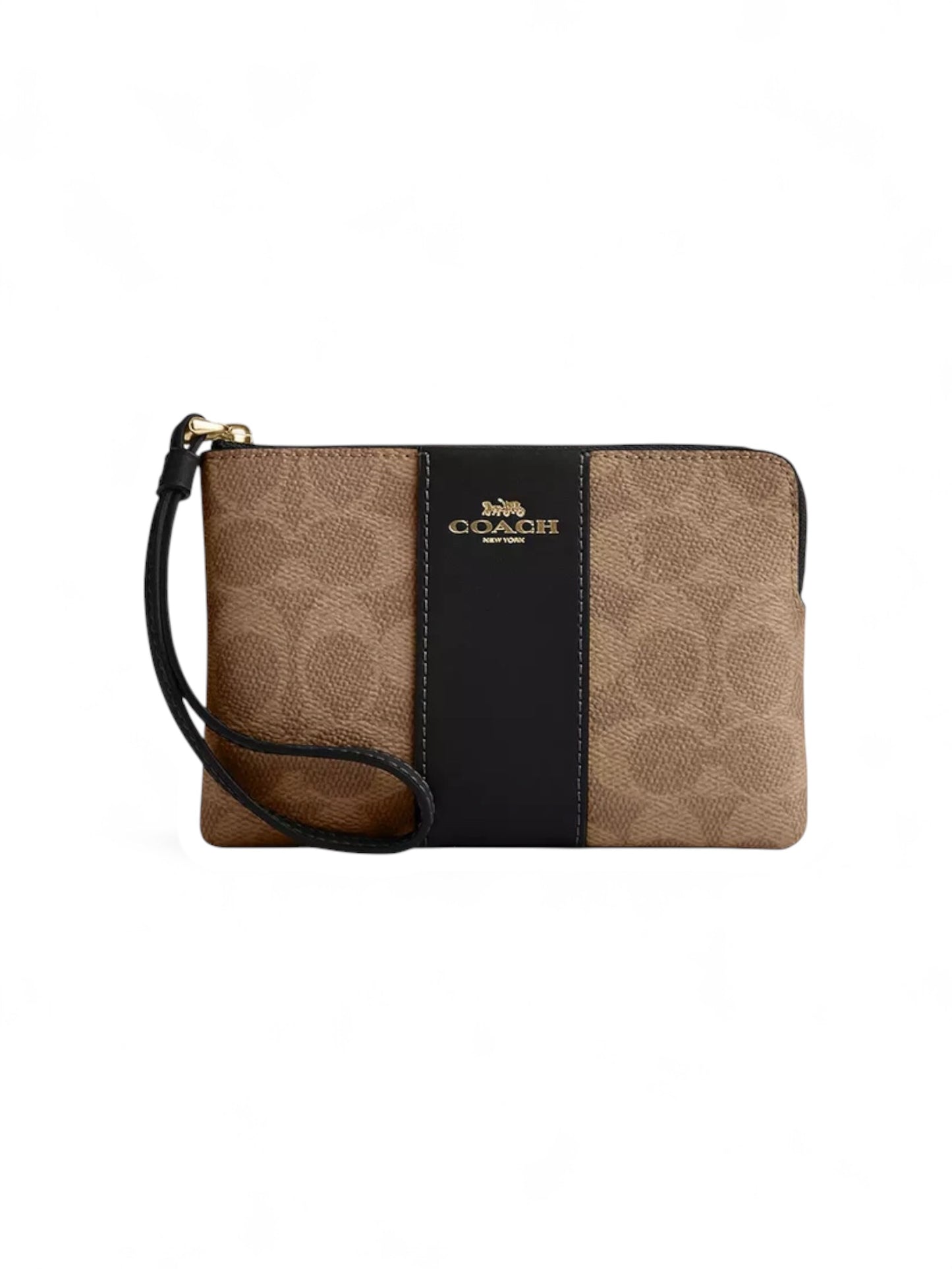 COACH CORNER ZIP WRISTLET