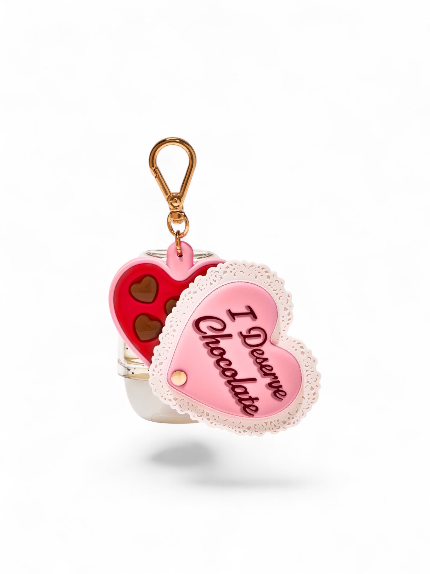 CHOCOLATE HEART PORTA GEL