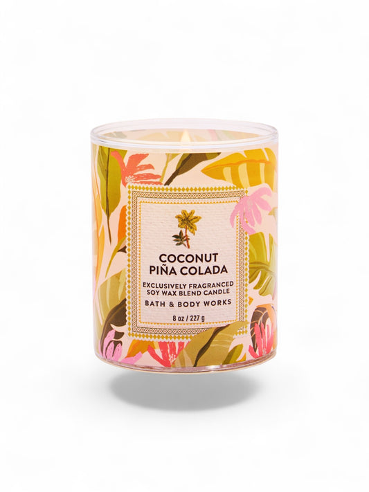PRÓXIMAMENTE  COCONUT PIÑA COLADA VELA CHICA